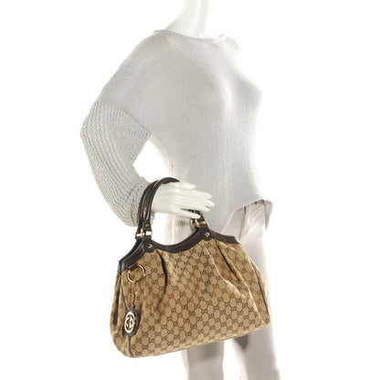 Gucci Monogram Medium Sukey Tote Dark Brown 2 of 7