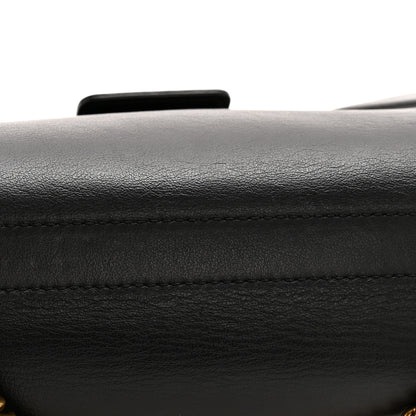 Fendi Vitello Grace Matte Small Kan U Shoulder Bag Black 26 of 27