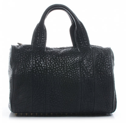 Alexander Wang Leather Rocco w Antique Brass Hardware Black 1 of 6