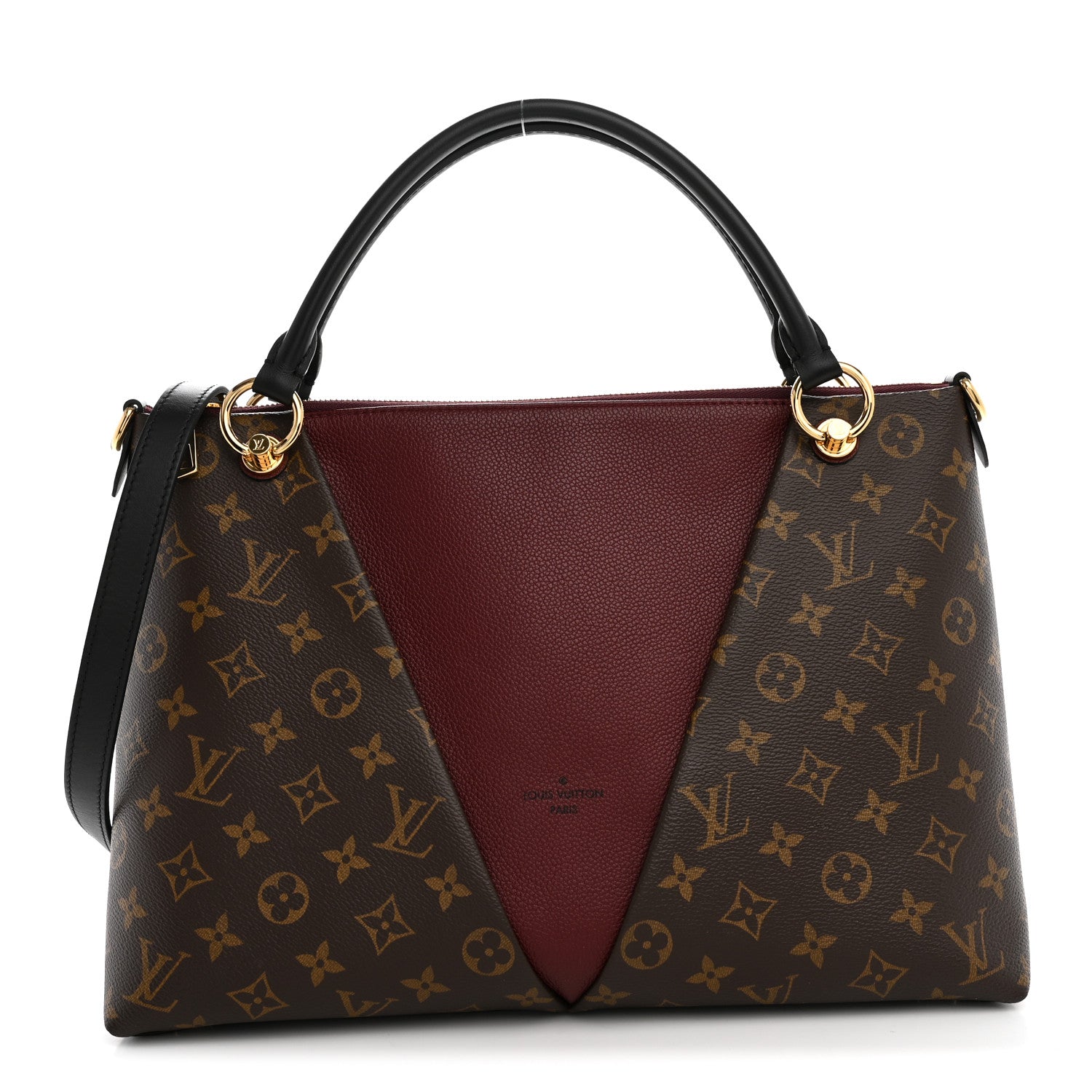 Louis Vuitton Monogram V Tote MM Bordeaux 1 of 9
