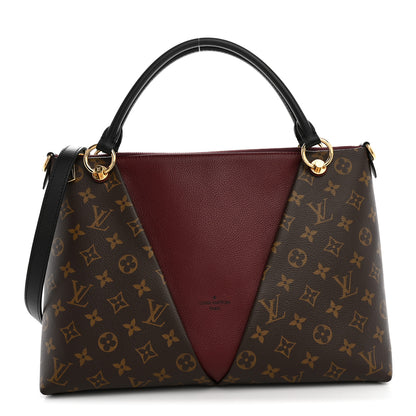 Louis Vuitton Monogram V Tote MM Bordeaux 1 of 9