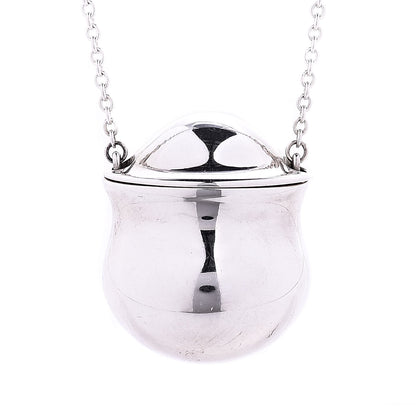 Tiffany Sterling Silver Elsa Peretti Bottle Inro Pendant Necklace 4 of 10