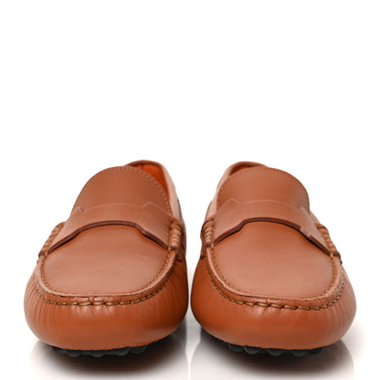 Hermes Supple Calfskin Mens Oscar Loafers 37 Naturel 2 of 8