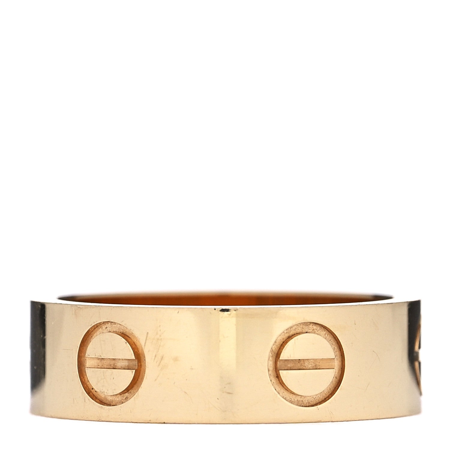 Cartier 18K Yellow Gold 5.5mm LOVE Ring 51 5.75 3 of 4