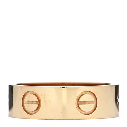 Cartier 18K Yellow Gold 5.5mm LOVE Ring 51 5.75 3 of 4