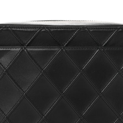 Chanel Lambskin Stitched Camera Case Black 9 of 12