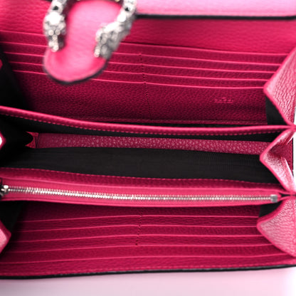 Gucci Dollar Calfskin Crystal Mini Dionysus Chain Wallet Box Pink 7 of 12