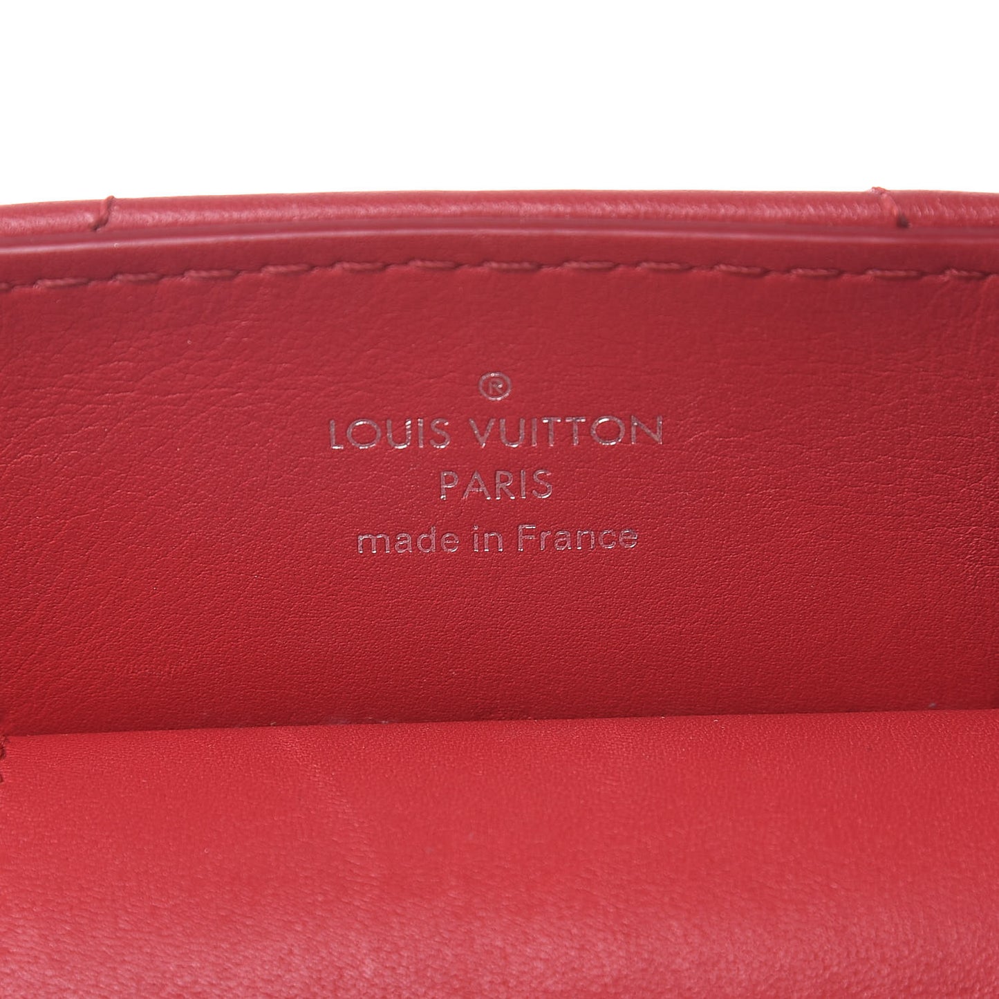 Calfskin New Wave Chain Tote Ecarlate