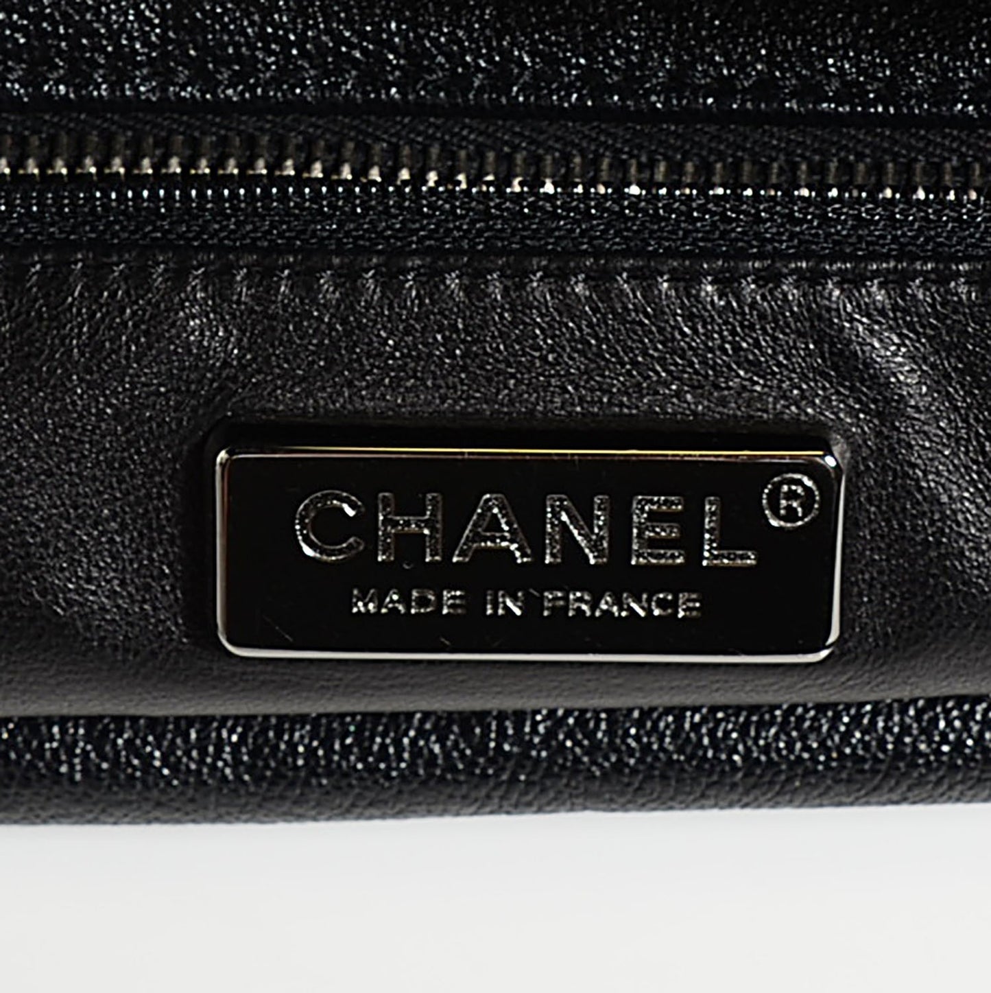 Deerskin Luxe Ligne Medium Bowler Black