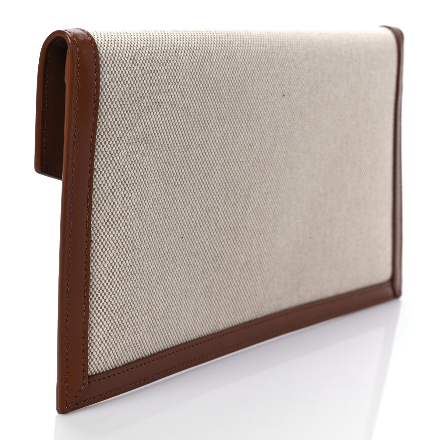 Canvas Uptown Pouch Natural Beige Brick