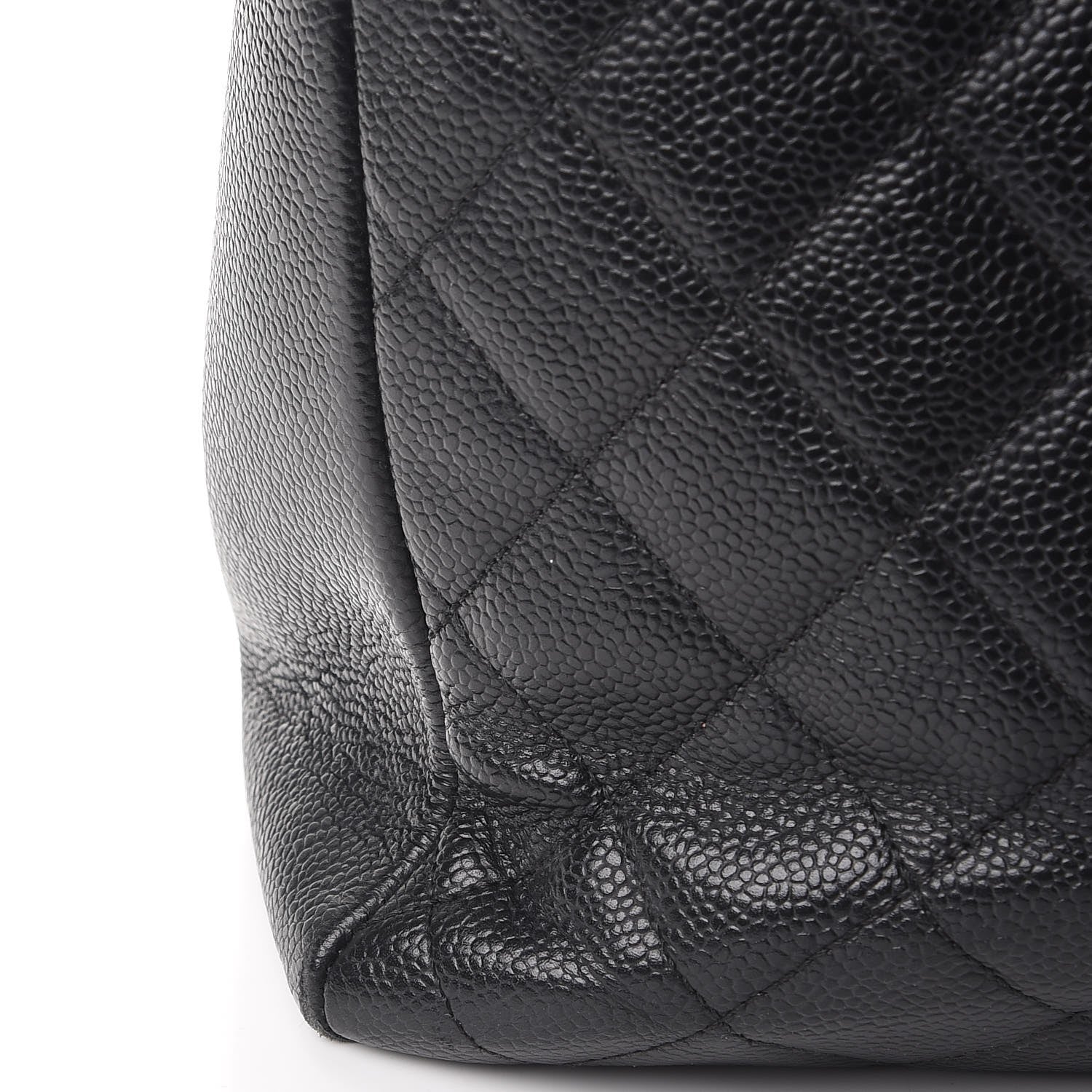 Chanel Caviar Quilted Grand Shopping Tote GST Black 16 of 20