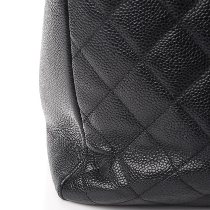 Chanel Caviar Quilted Grand Shopping Tote GST Black 16 of 20