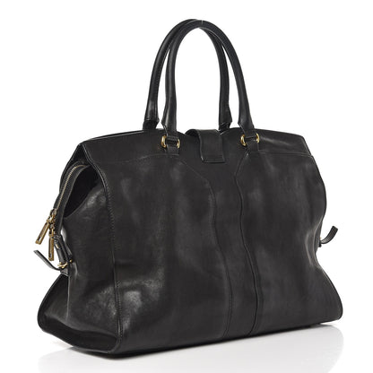 Saint Laurent Sheepskin Large Cabas ChYc Black 3 of 14