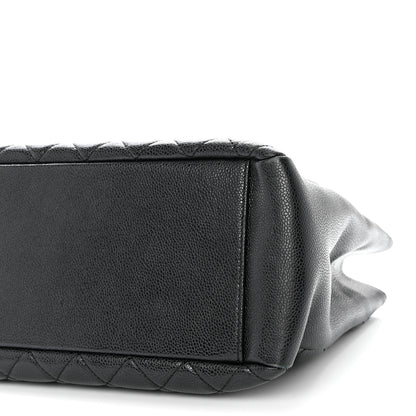 Chanel Caviar Quilted Grand Shopping Tote GST Black 10 of 10