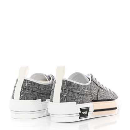 Christian Dior Oblique Jacquard Mens B23 Low Top Sneakers 42 Grey 4 of 11