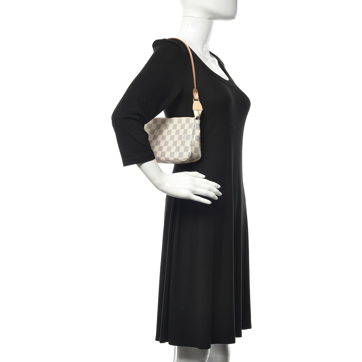 Louis Vuitton Damier Azur Pochette Accessories NM 2 of 11