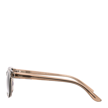 Cartier Acetate CT0002S Rectangular Sunglasses Grey 2 of 9