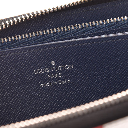 Louis Vuitton Epi Zippy Wallet Black Stripe 6 of 7
