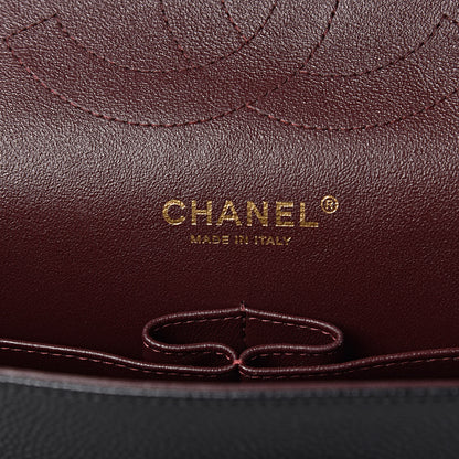 Chanel Caviar Quilted Jumbo Double Flap Black 6 of 24