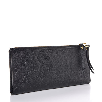 Louis Vuitton Empreinte Adele Wallet Black 3 of 7