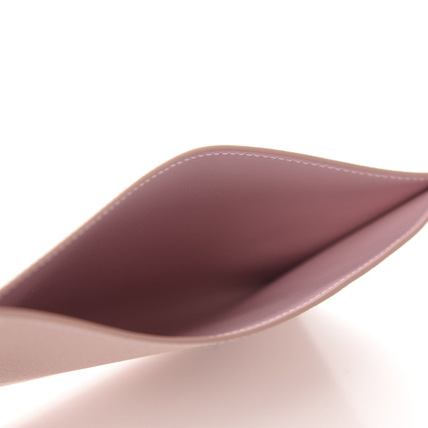 Calfskin Felicie Card Holder Insert Rose Ballerine