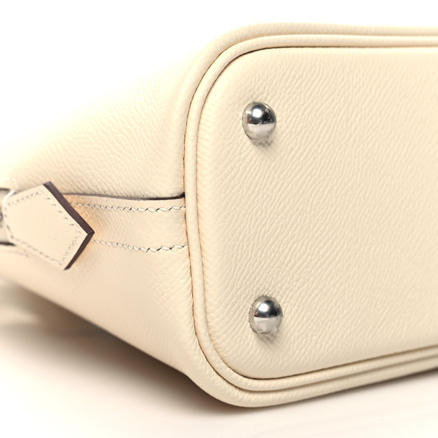 Hermes Epsom 1923 Sangle Bolide 25 Nata Bleu Indigo Lime 10 of 11