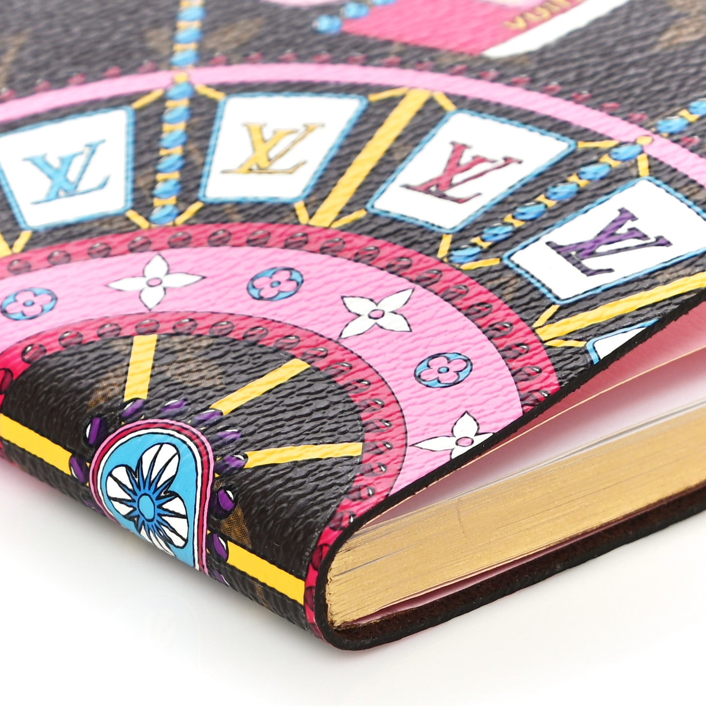 Monogram 2020 Christmas Animation Big Wheel Notebook MM Rose Ballerine