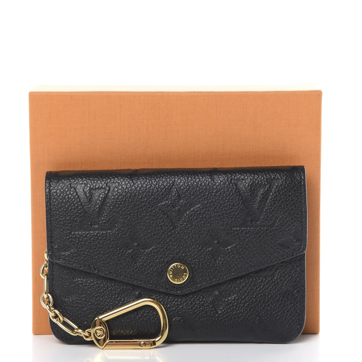 Louis Vuitton Empreinte Key Pouch Black 7 of 9