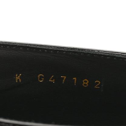 Chanel Patent Calfskin Crocodile Embossed Ballet Flats 36.5 Black 19 of 20