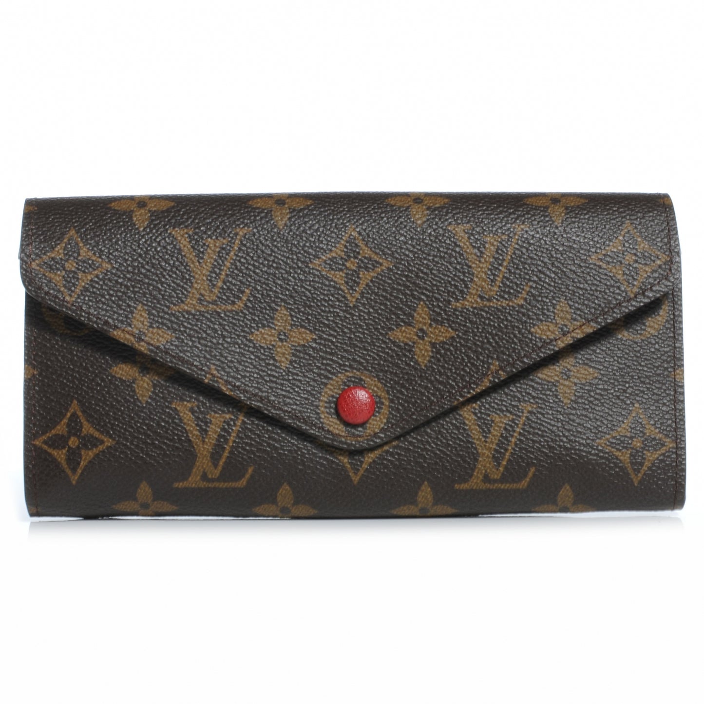 Monogram Josephine Wallet Red