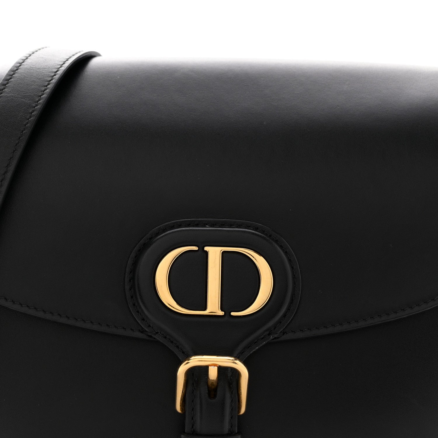 Christian Dior Box Calfskin Medium Bobby Flap Black 7 of 9