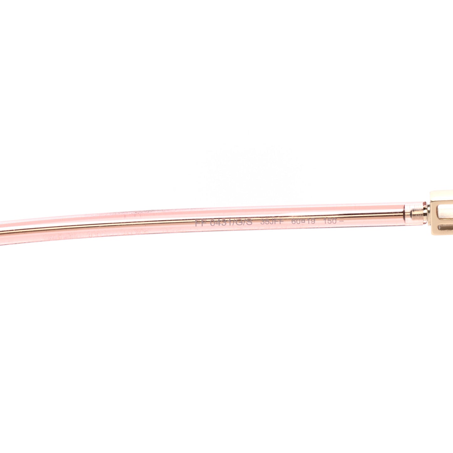 Acetate Square Oversized Sunglasses FF 0431/G/S Pink