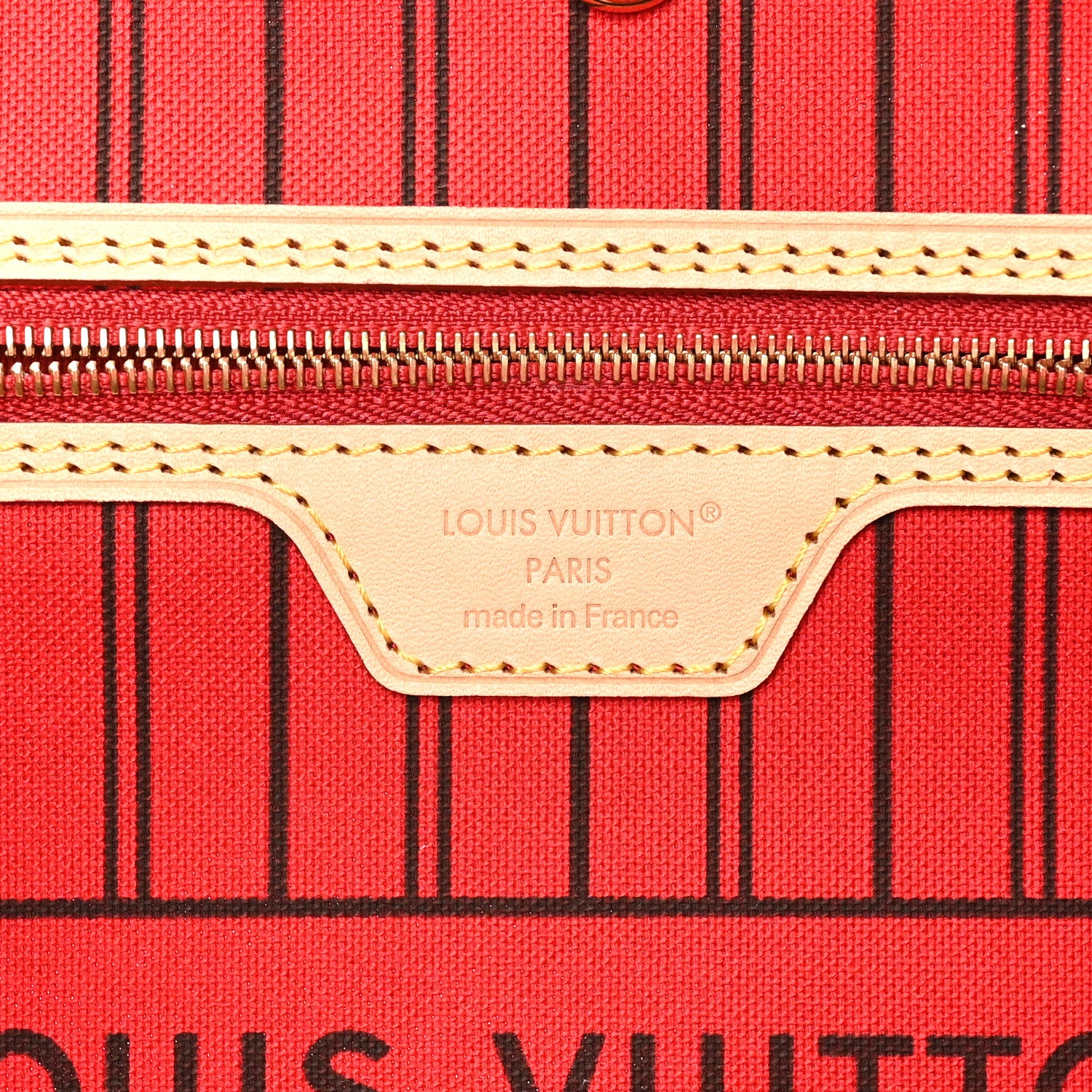 Louis Vuitton Monogram Neo Neverfull MM Cherry 7 of 10