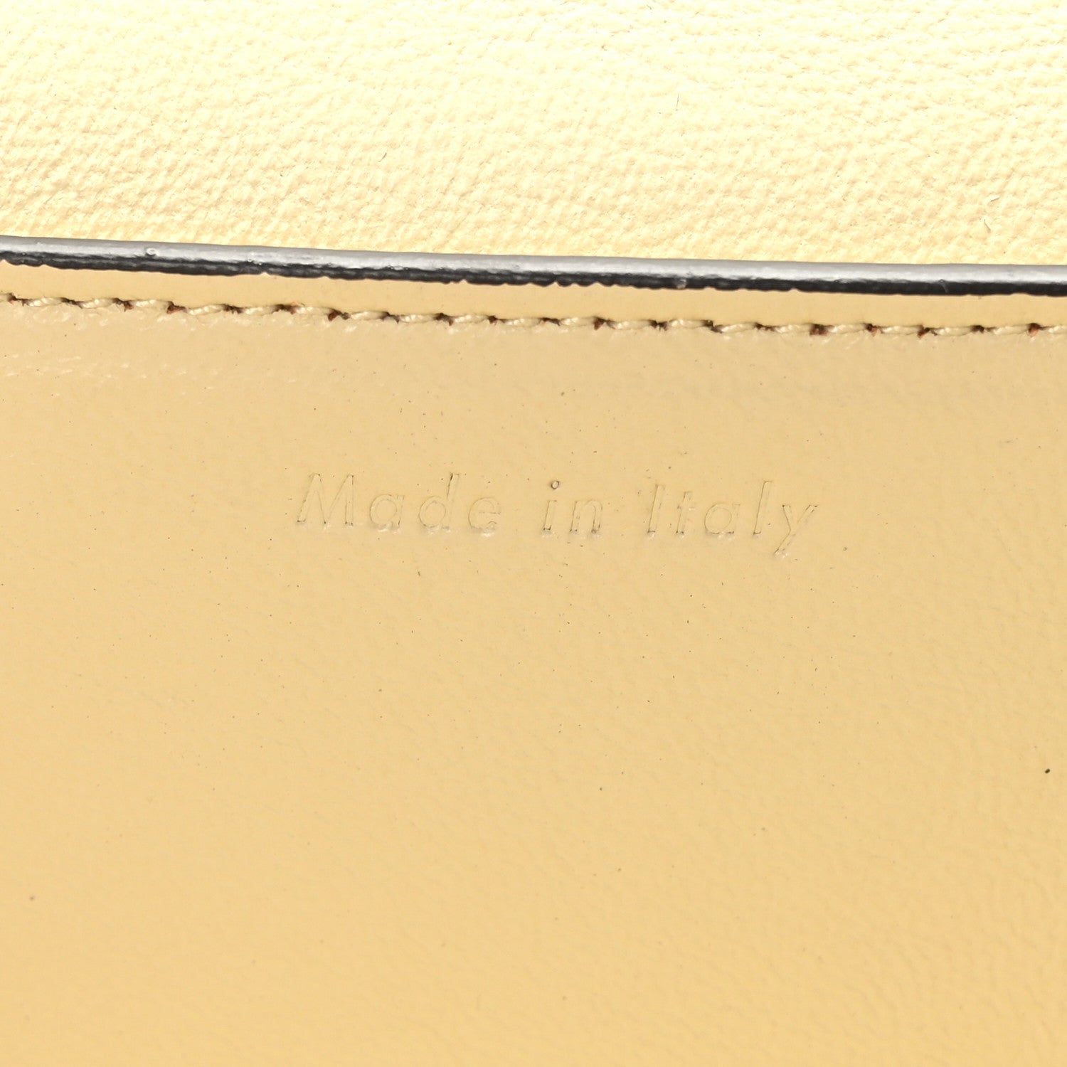 Celine Shiny Smooth Calfskin Medium Frame Shoulder Bag Chalk Mastic 7 of 9