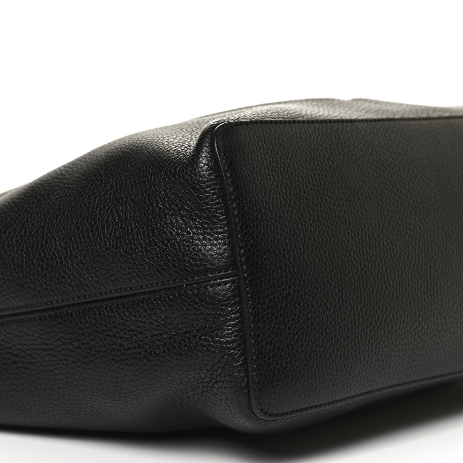 Gucci Pebbled Calfskin Large Soho Hobo Black 10 of 13