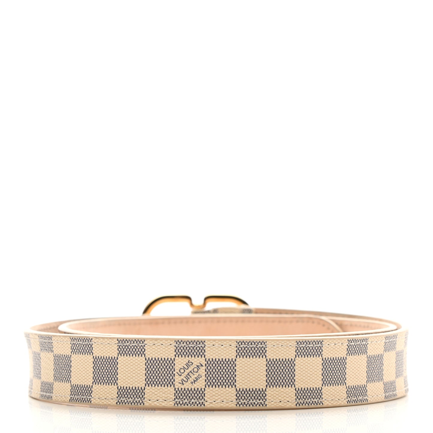 Damier Azur 25mm Belt 80 32