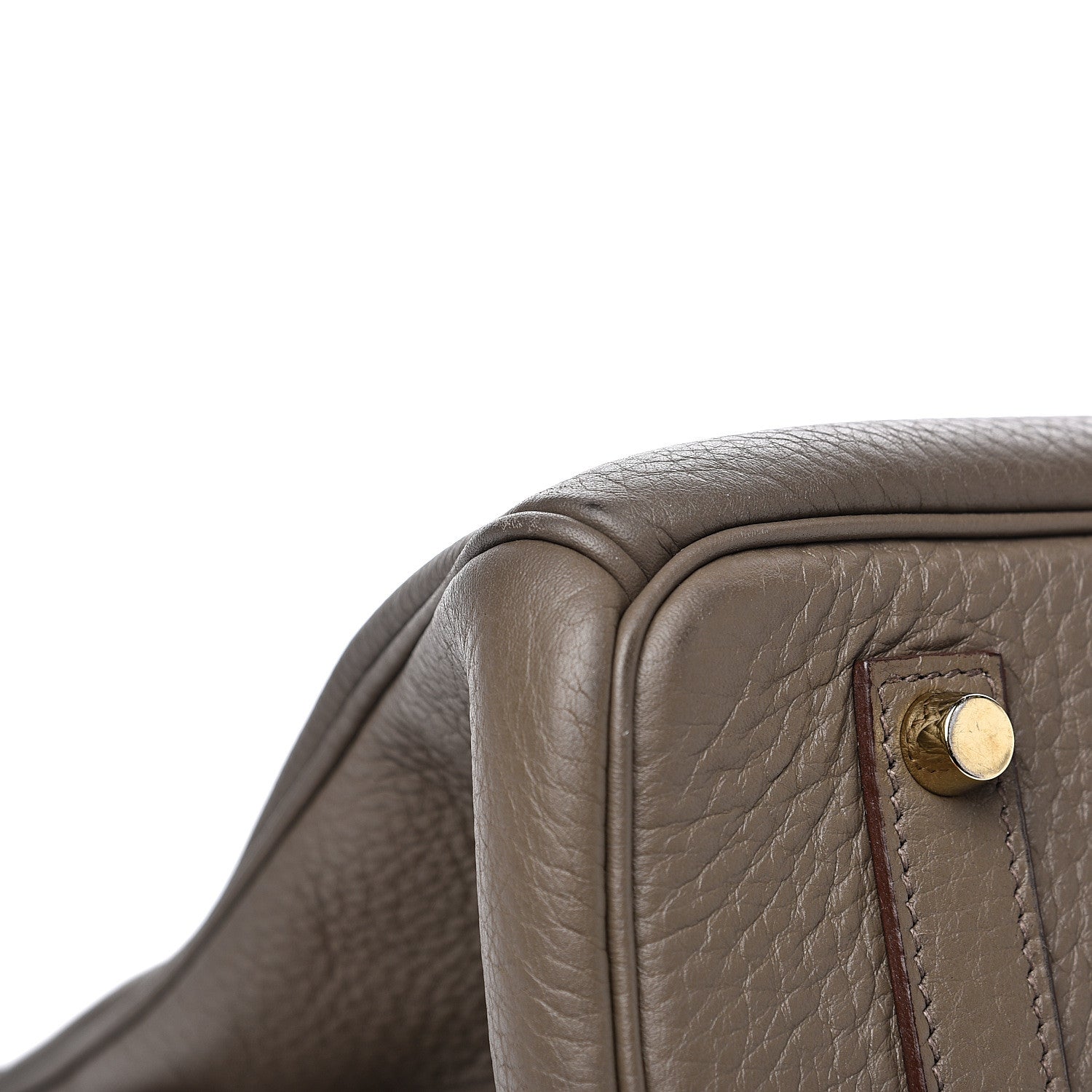 Hermes Taurillon Clemence Lizard Club Birkin 35 Etain Graphite 27 of 30