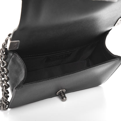 Chanel Caviar Quilted Small Boy Flap Black 5 of 8