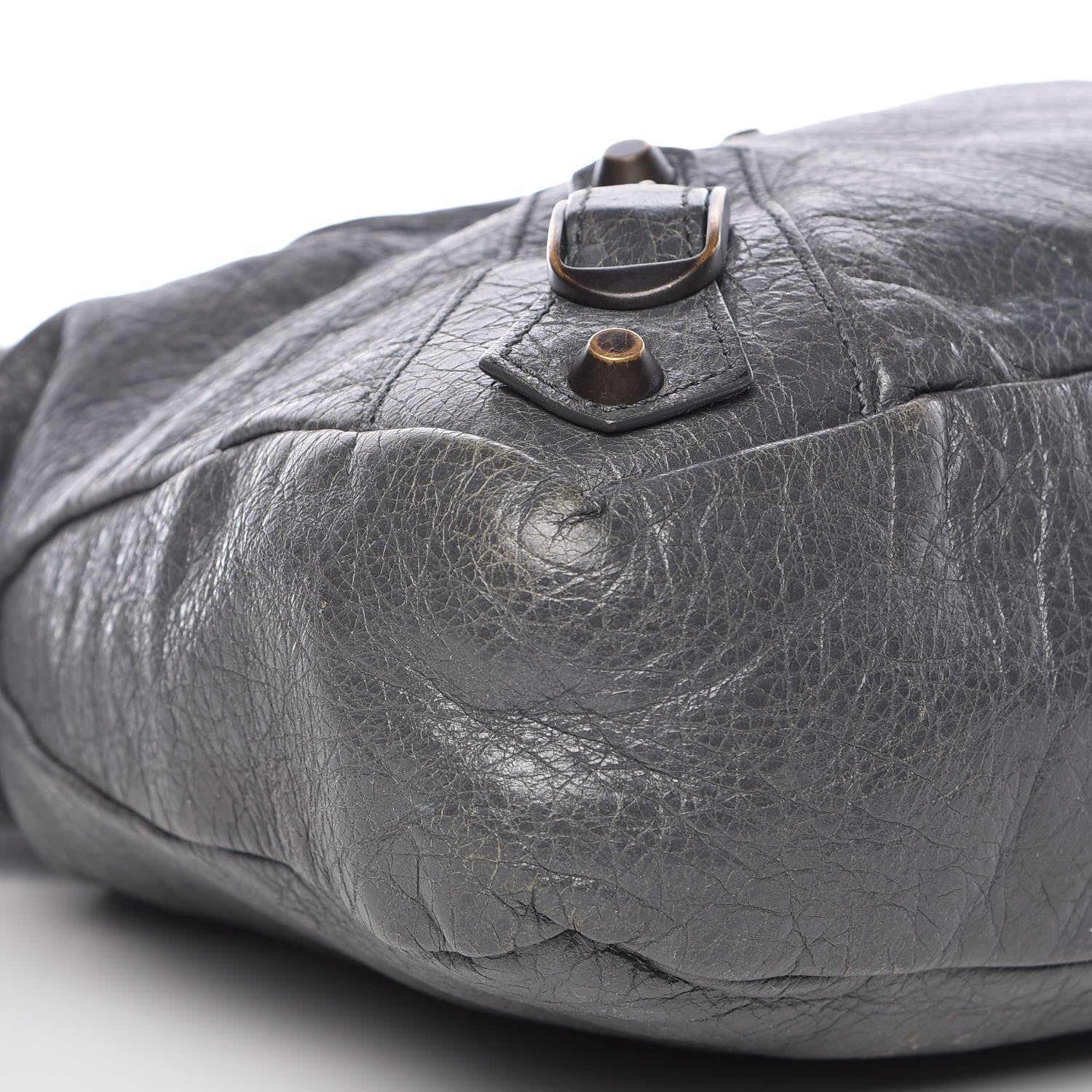 Balenciaga Agneau Classic Hardware Town Gris Tarmac 12 of 13