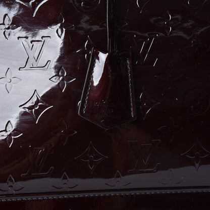 Louis Vuitton Vernis Alma MM Amarante 10 of 14