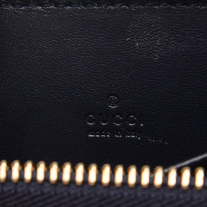 Gucci Microguccissima Zip Around Card Case Navy 8 of 10