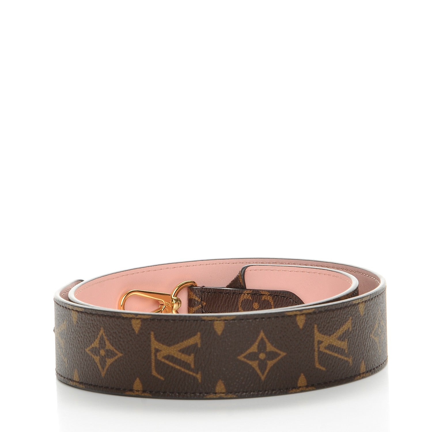 Louis Vuitton Monogram Bandouliere Shoulder Strap Rose Poudre 2 of 7