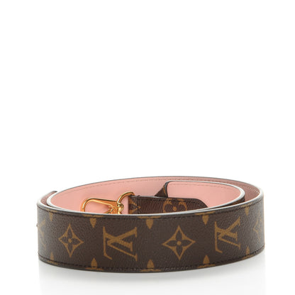 Louis Vuitton Monogram Bandouliere Shoulder Strap Rose Poudre 2 of 7