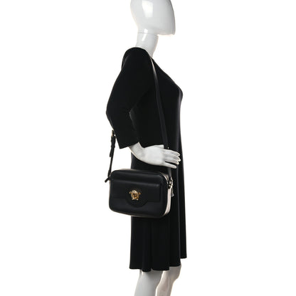 Versace Grained Calfskin Medusa Camera Bag Black 2 of 13