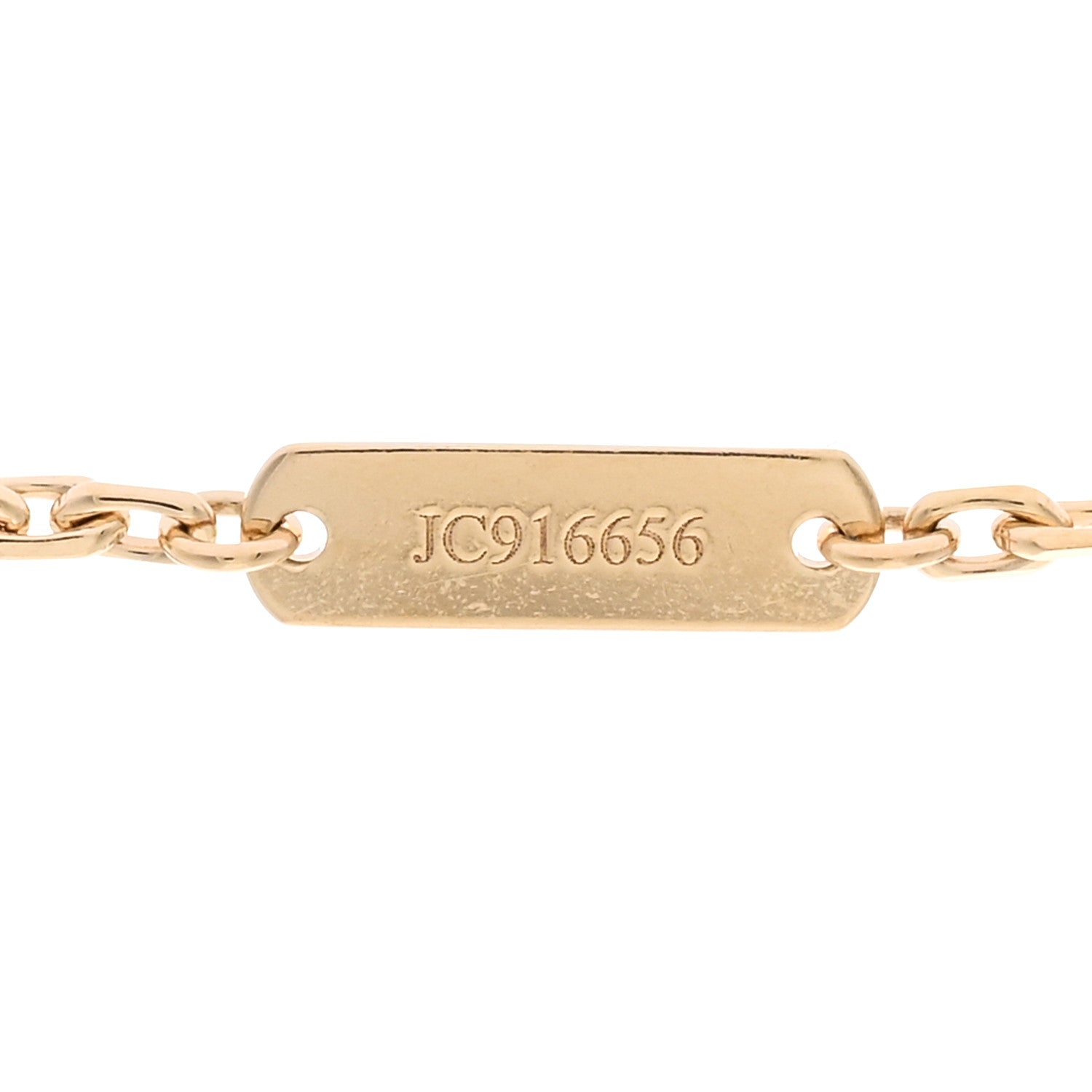 Van Cleef & Arpels 18K Yellow Gold Zodiac Libra Pendant Necklace 5 of 5