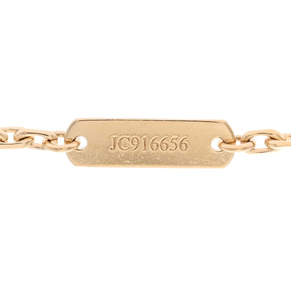Van Cleef & Arpels 18K Yellow Gold Zodiac Libra Pendant Necklace 5 of 5