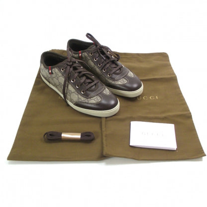 Gucci Monogram Barcelona Sneakers 36.5 Brown 4 of 9