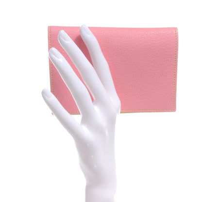 Hermes Chevre Mysore Agenda GM Cover Rose Confetti Soufre 2 of 8