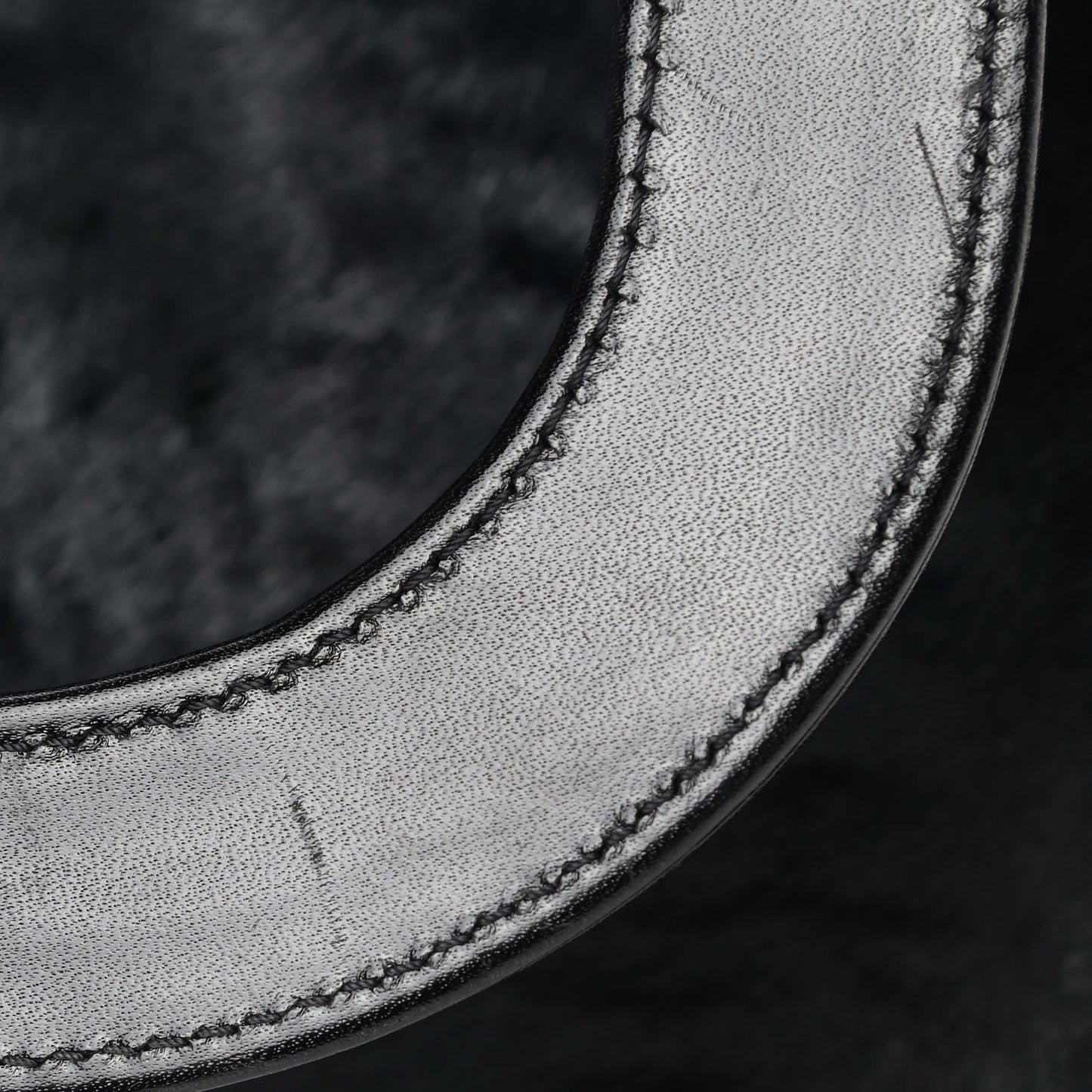 Calf Hair Small FF Tote Black