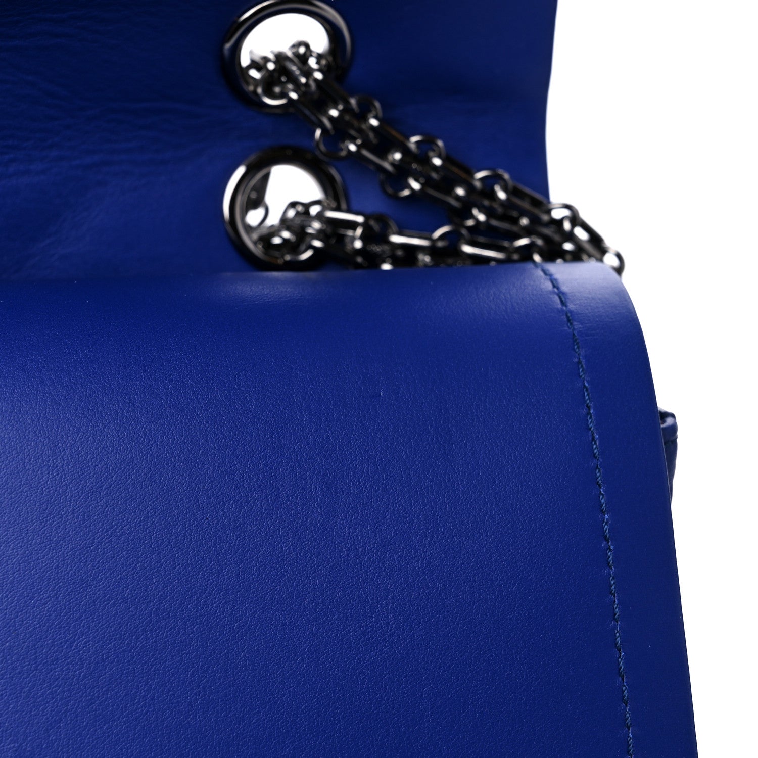 Chanel Patent Caviar Quilted 2.55 Reissue 227 Flap Royal Blue 10 of 12